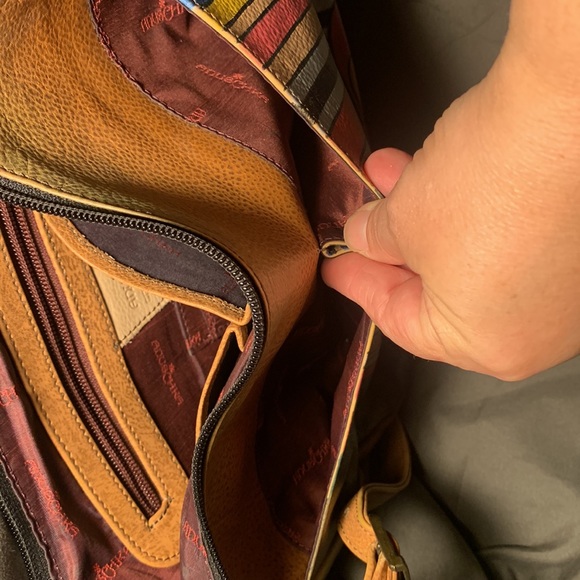 Anuschka Leather Shoulder Bag - Picture 7 of 7